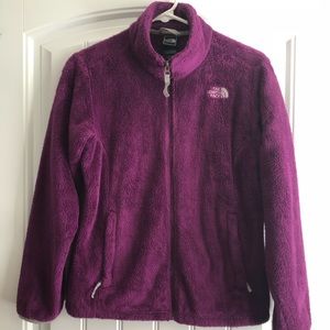 The North Face Osito jacket purple girls size XL